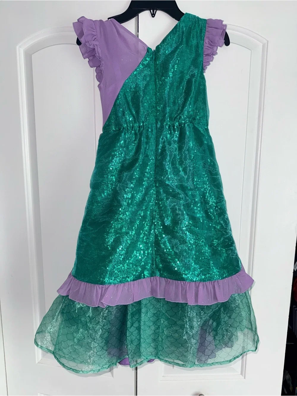 Disney Princess Signature Collection Ariel Gown Dress Youth Girls Small Bibbidi